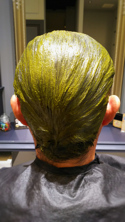 守山区志段味にある美容室Ritta 疲れた頭皮にヘナが効く